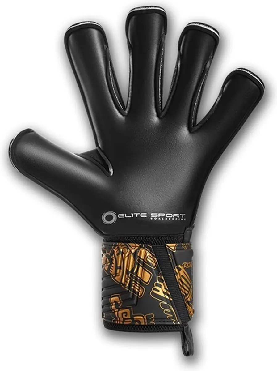 Elite Sport Aztlan Keepershandschoenen - Zwart - afbeelding 2 van 5