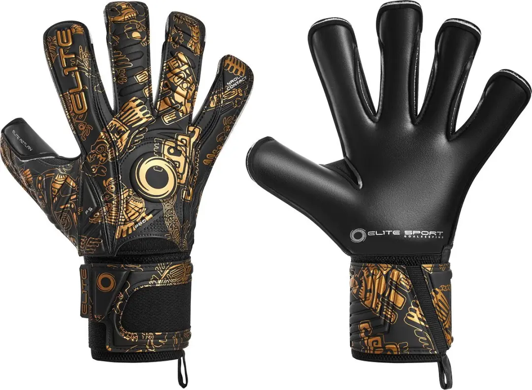 Elite Sport Aztlan Keepershandschoenen - Zwart - afbeelding 4 van 5
