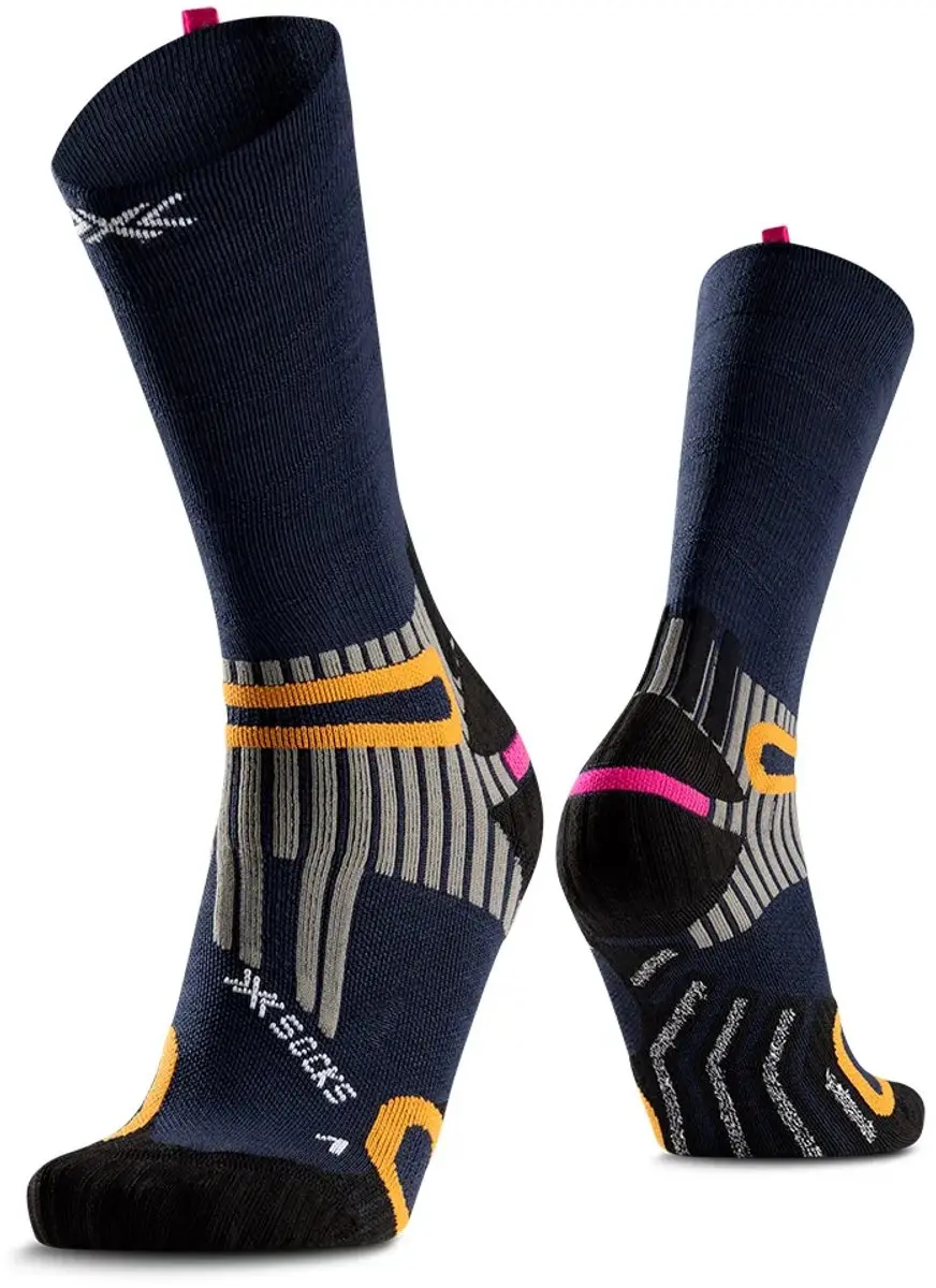 X-socks Hike Anatomix Merino Crewsokken Blauw EU 39-41