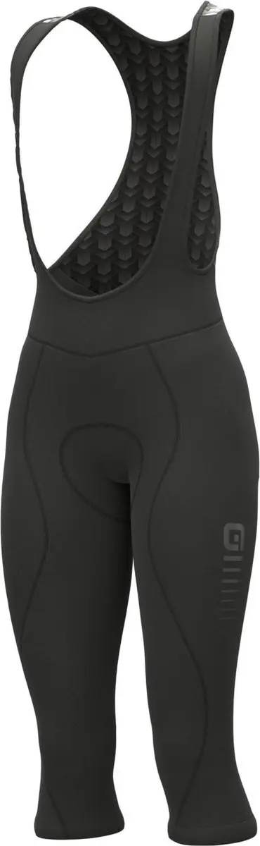 Ale Dames Lange Fietsbroek Bibknicker Solid Essential - Zwart - S - afbeelding 3 van 6