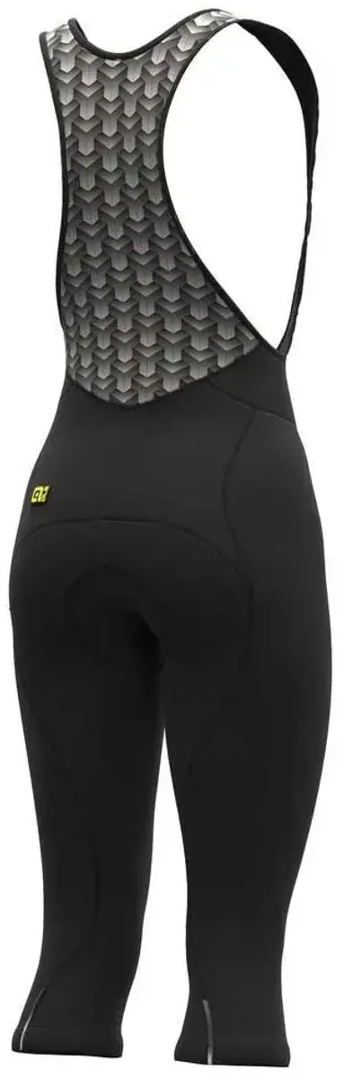 Ale Dames Lange Fietsbroek Bibknicker Solid Essential - Zwart - S - afbeelding 2 van 6
