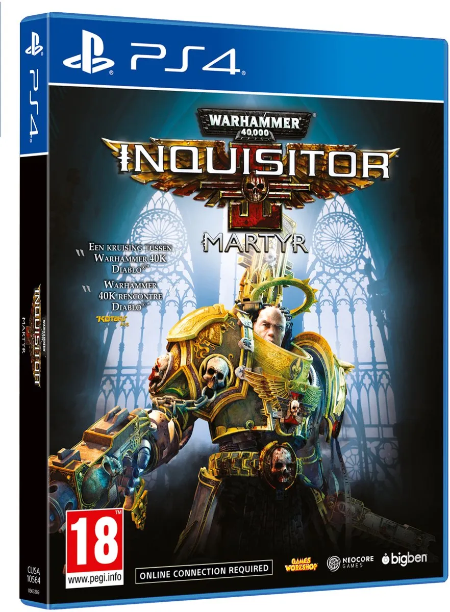 Plaion Warhammer 40,000 Inquisitor - Martyr PS4