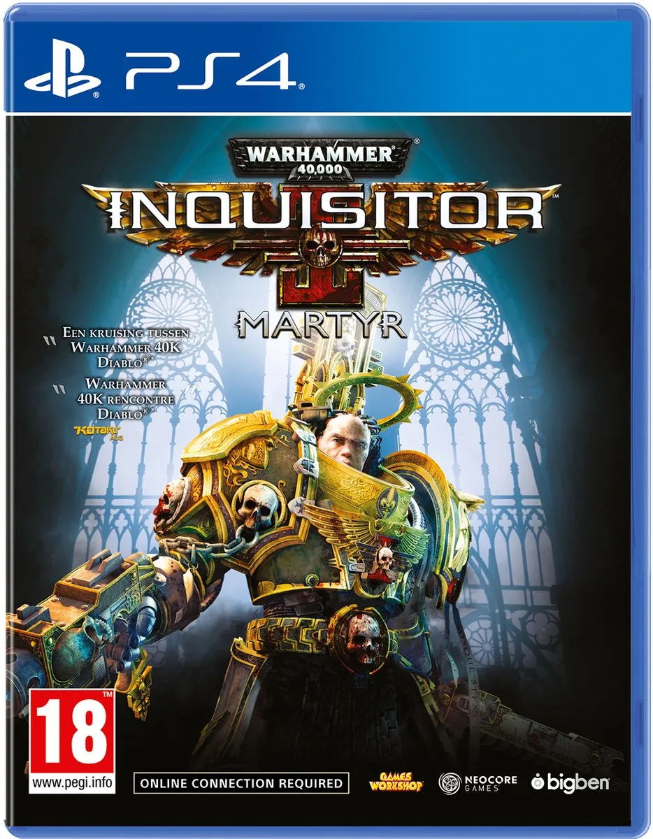 Plaion Warhammer 40,000 Inquisitor - Martyr PS4