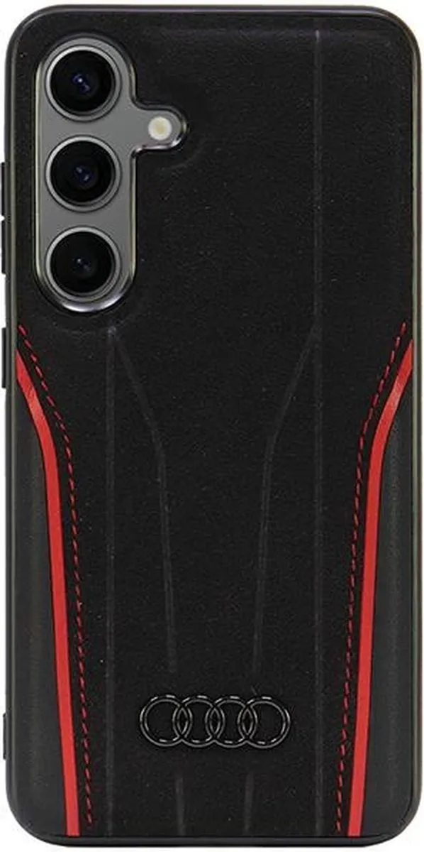 Audi Echt Leer MagSafe S24 Hardcase