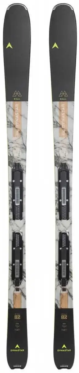 Dynastar M-Cross 82 Konect All Mountain Ski's - 168cm - Zwart/Wit - afbeelding 2 van 4