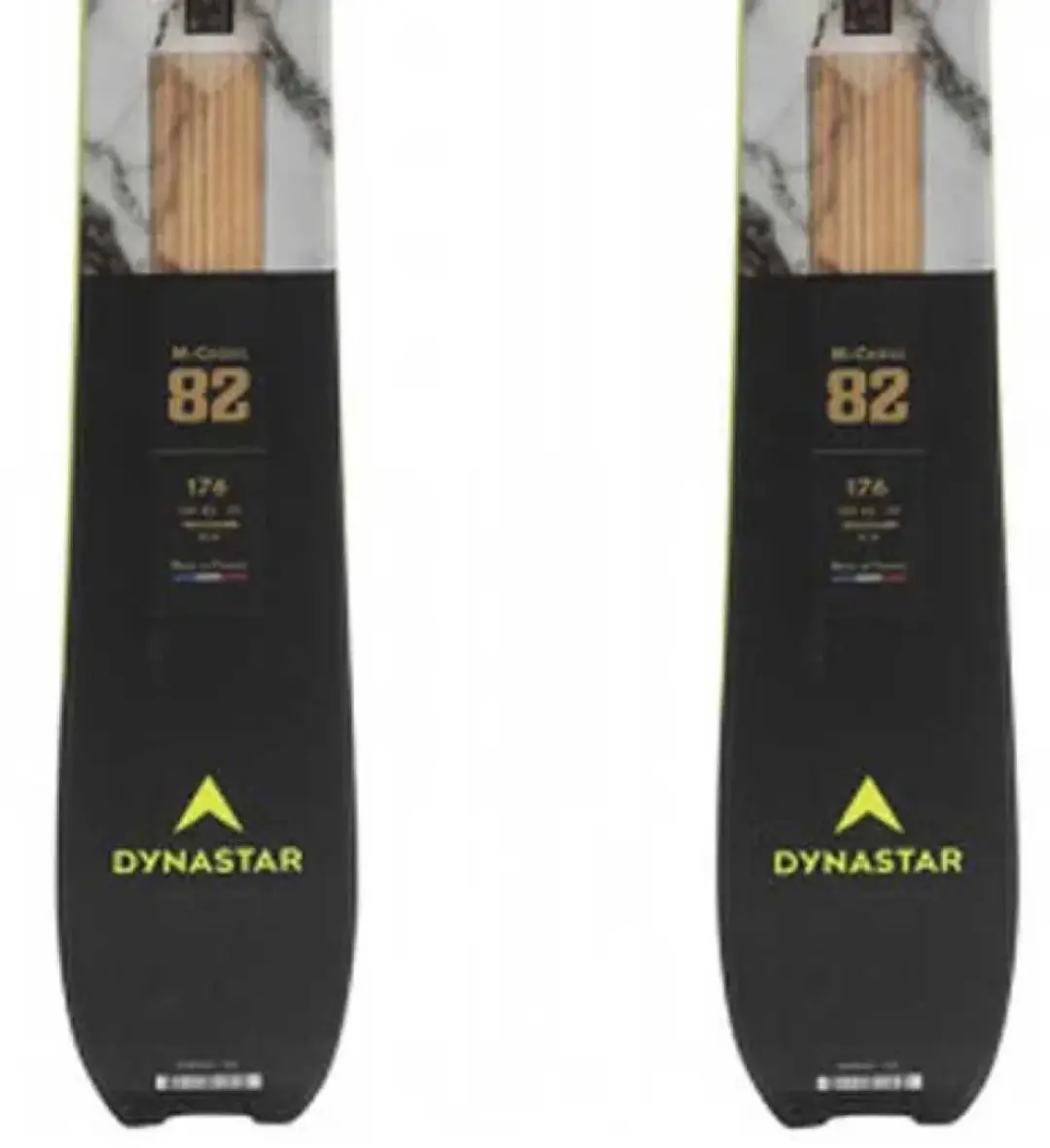 Dynastar M-Cross 82 Konect All Mountain Ski's - 168cm - Zwart/Wit - afbeelding 4 van 4