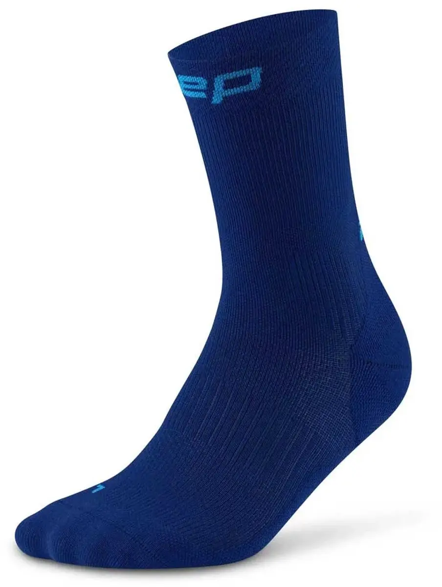 CEP Run Mid-Cut Compressiesokken - Donkerblauw - afbeelding 5 van 5