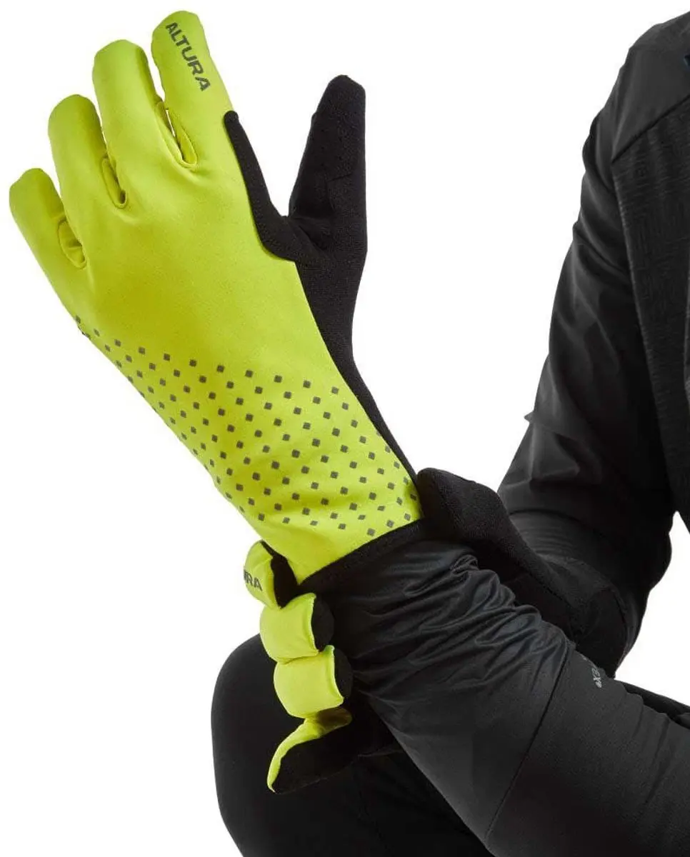Altura Nightvision Waterdichte Handschoenen - Geel - S - afbeelding 4 van 6