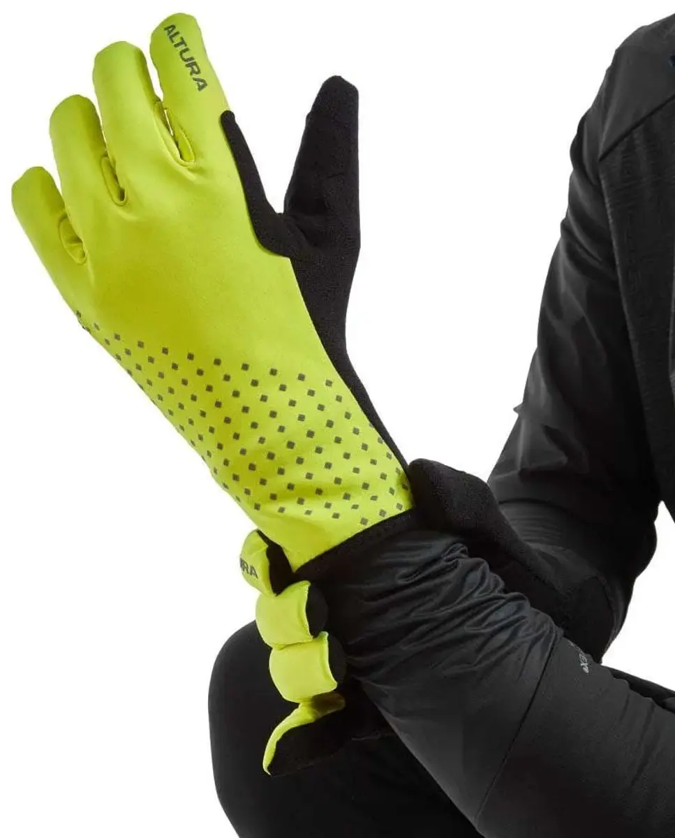 Altura Nightvision Waterdichte Handschoenen - Geel - S - afbeelding 5 van 6