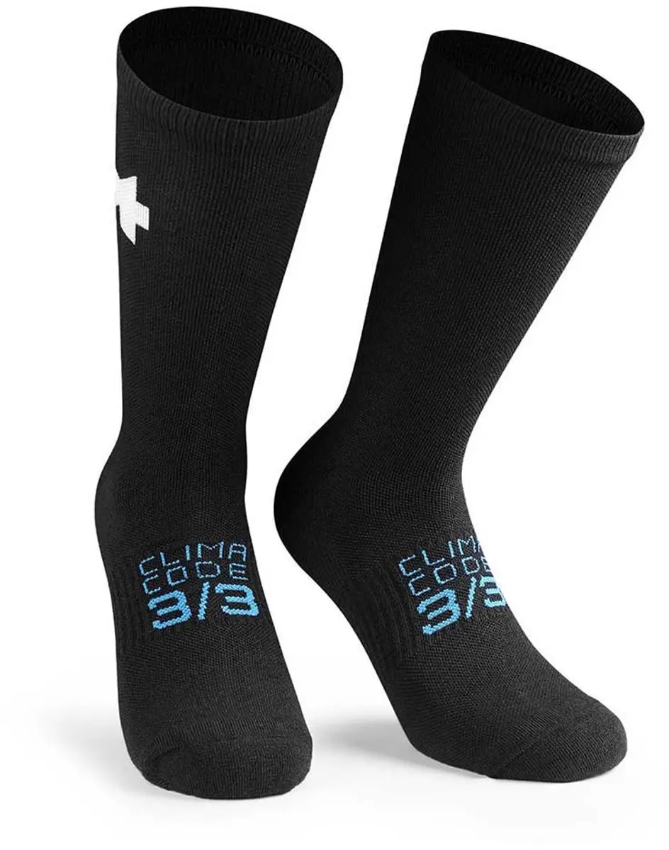 Assos Winter P1 Sokken Zwart EU 39-42