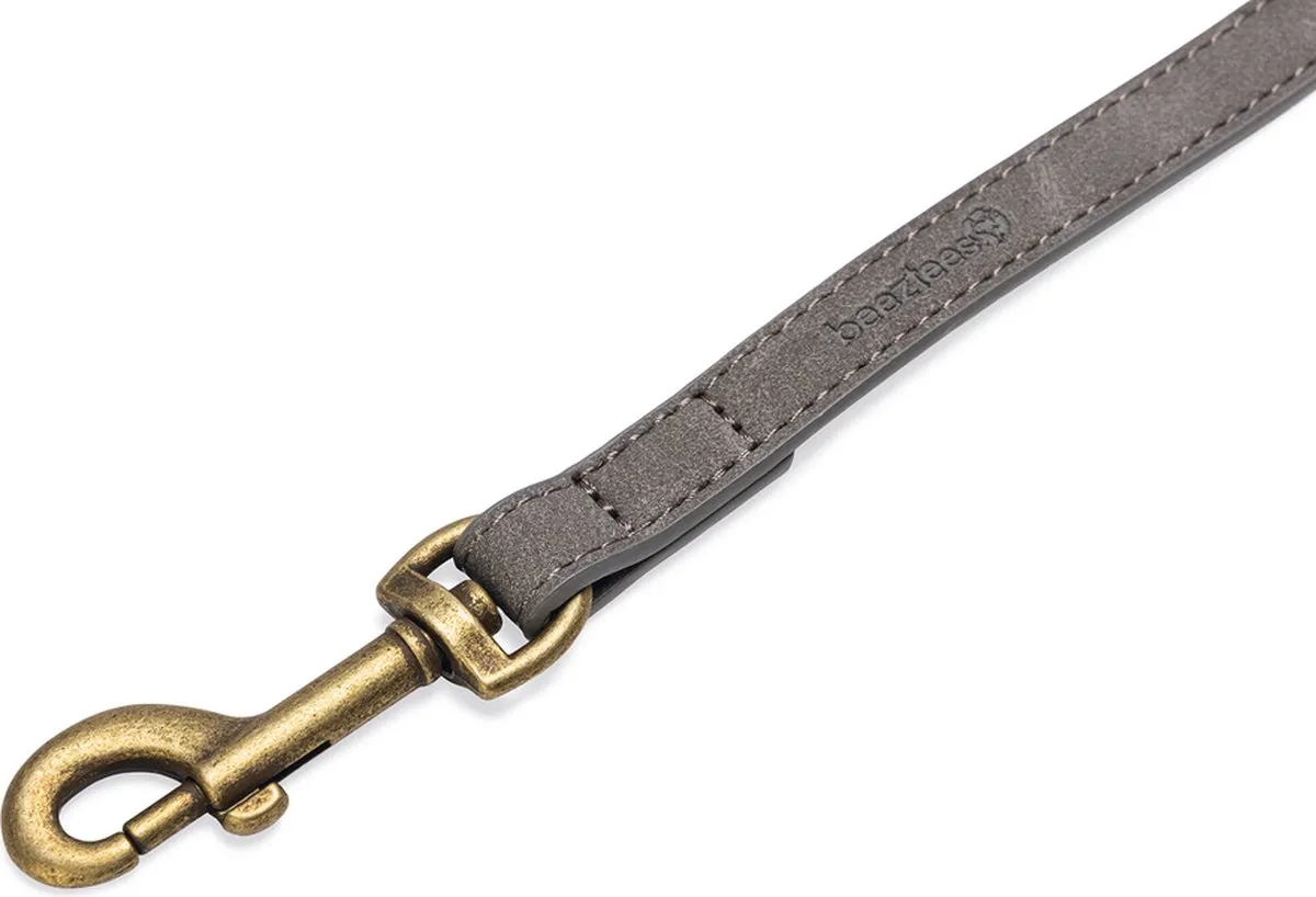 Beeztees Balacron Hondenriem - Grijs 130x1,5cm