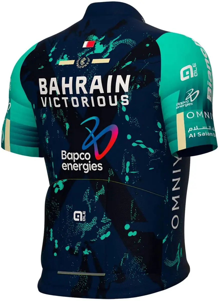 ALE Prime Bahrain Victorious Korte Mouw Wielertrui - afbeelding 2 van 4