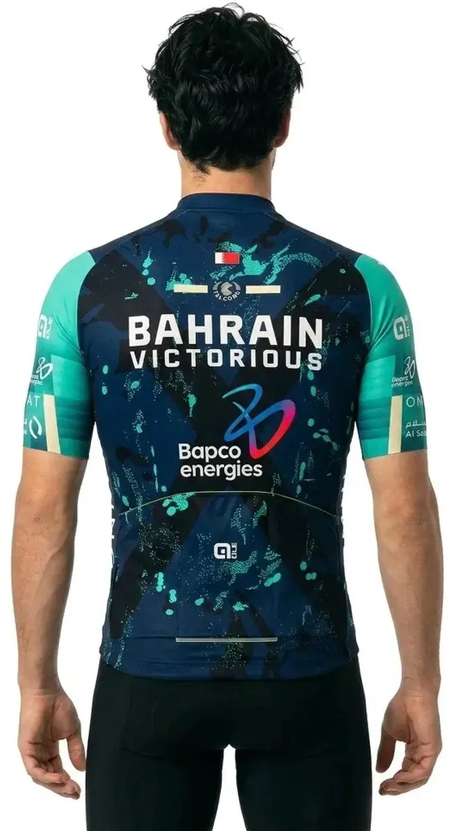 ALE Prime Bahrain Victorious Korte Mouw Wielertrui - afbeelding 3 van 4