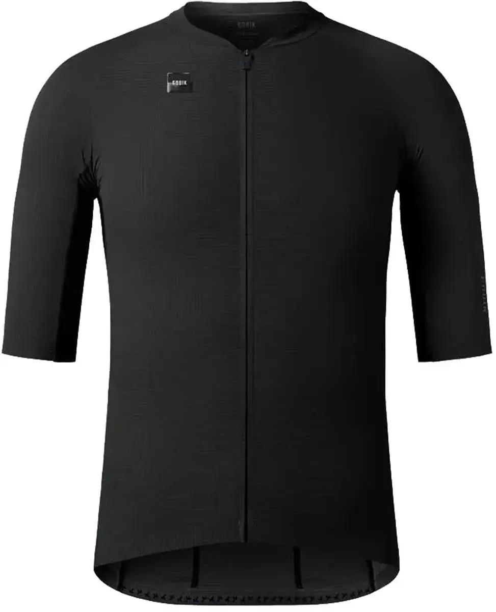 Gobik Phantom Korte Mouw Wielertrui - Zwart - 2XL - afbeelding 2 van 3