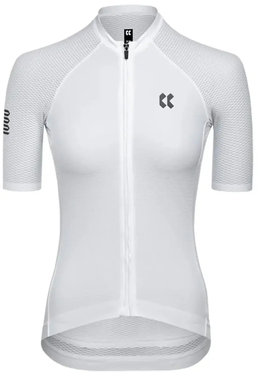 Kalas Passion Z6 Summer Korte Mouw Wielertrui Wit XS Vrouw