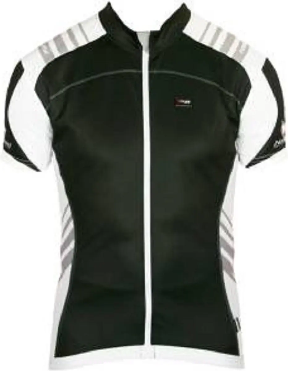 Nalini Artiglio fietsshirt heren korte mouwen Zwart/Wit
