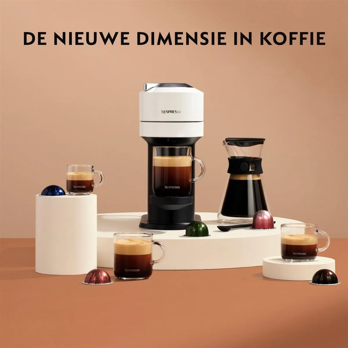 De’Longhi Nespresso Vertuo Next ENV120.BM Koffiecupmachine - Zwart - afbeelding 6 van 6
