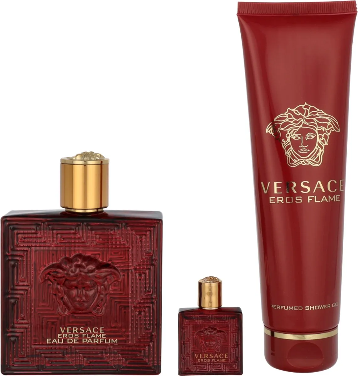 Versace Eros Flame Homme Giftset - Eau de parfum 100ml & Douchegel 150ml