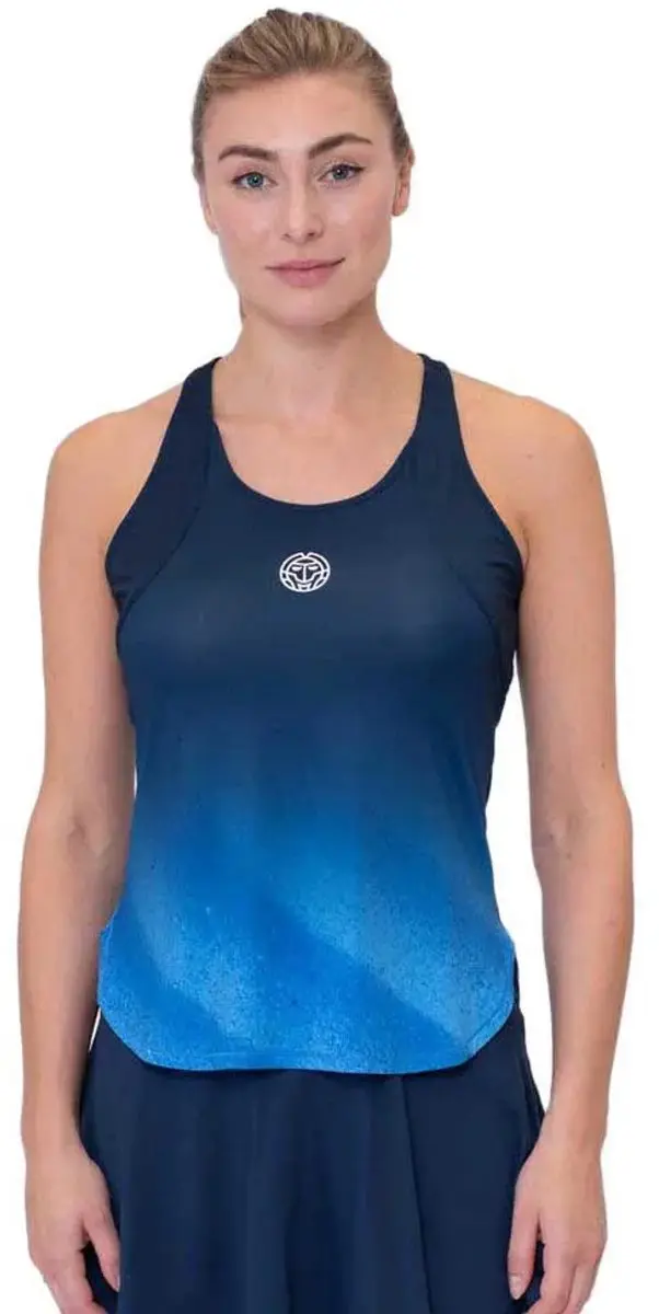 Bidi Badu Beach Spirit Mouwloos T-shirt Blauw S Vrouw