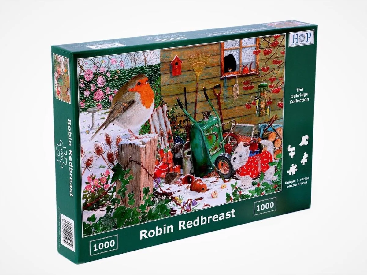 House Of Puzzles Robin Redbreast Legpuzzel 1000 Stuks