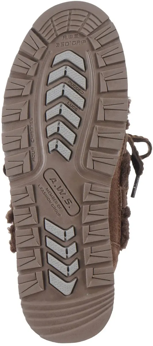 Luhta Ihana Dames Moonboots Brown