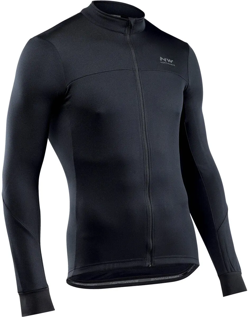 Northwave Force 2 Longsleeve Jersey Heren, zwart Maat S