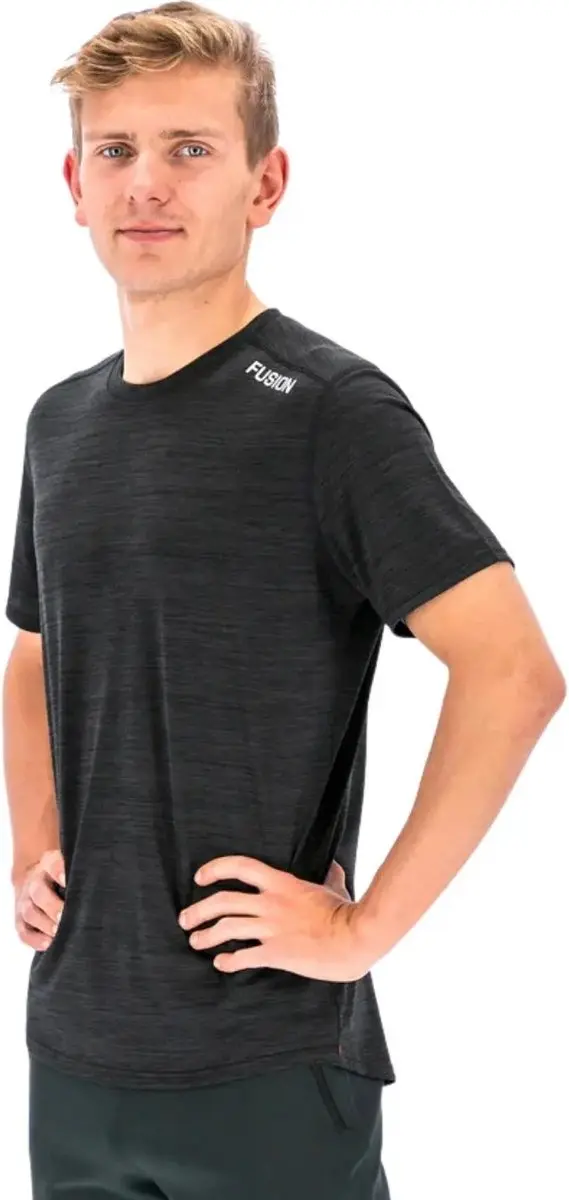 Fusion C3 Hardloopshirt heren Zwart XL