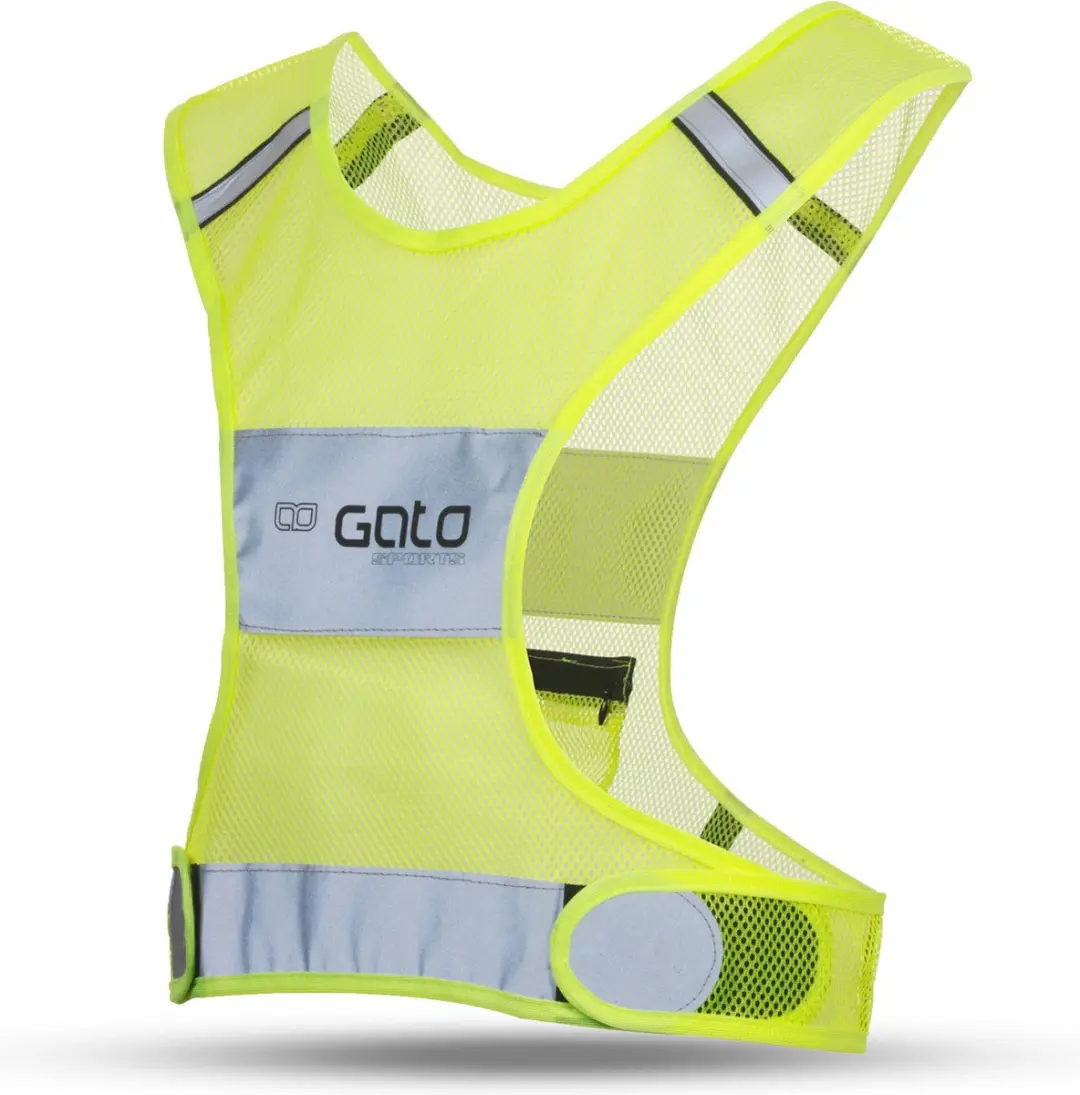 Gato Reflectievest L Neon Geel