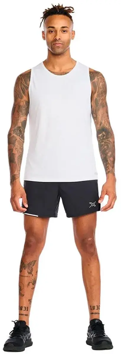 2XU Aero Mouwloos T-shirt - Wit - afbeelding 4 van 4