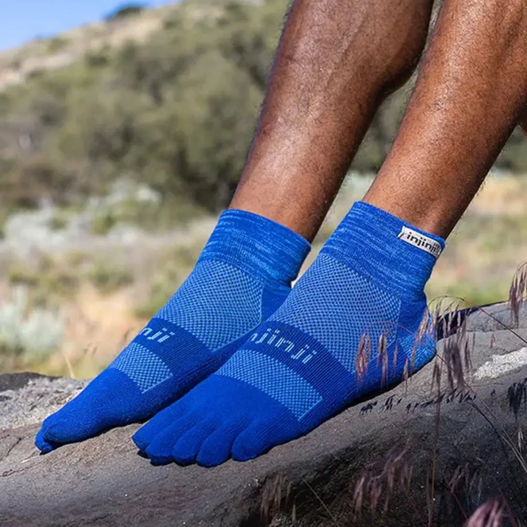 Injinji Trail Midweight Mini-Crew Teensokken - Granite - XL - afbeelding 6 van 6