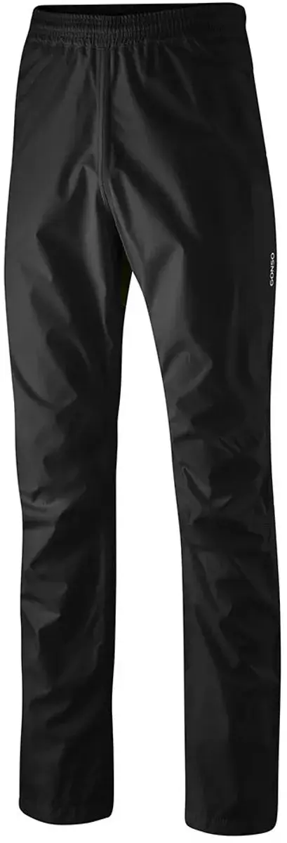 Gonso Drainon Regenbroek, zwart Maat 4XL - afbeelding 2 van 6