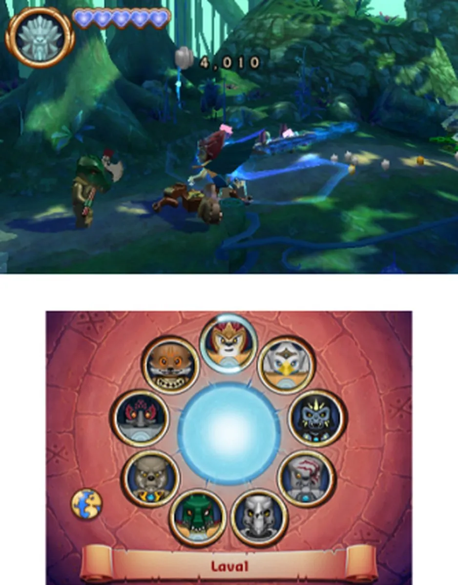 Nintendo LEGO Legends of CHIMA Reis van Laval Nintendo DS