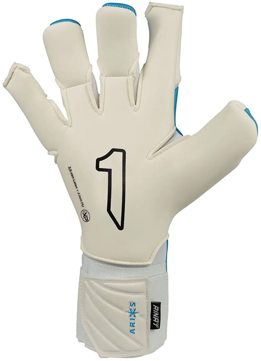 Rinat Aries X Prime Keepershandschoenen - Blauw - Maat 8 - afbeelding 4 van 6