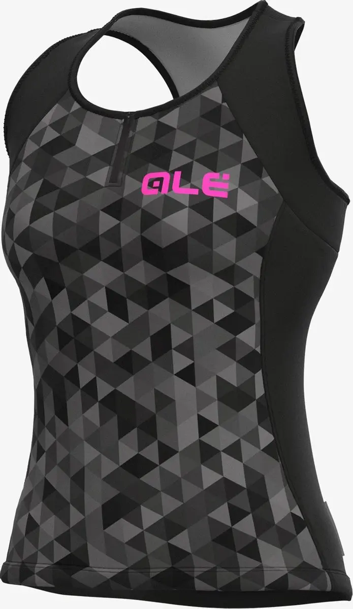 Ale Dames Fietsshirt Zonder Mouwen Solid Triangles