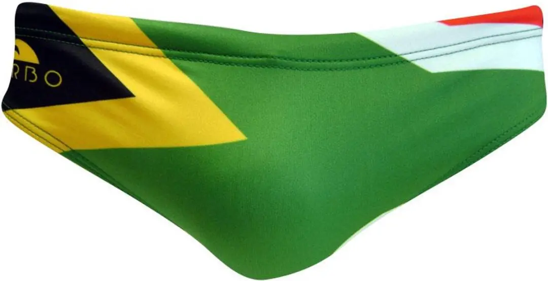 Turbo South Africa Zwemslip Groen 2XL Man