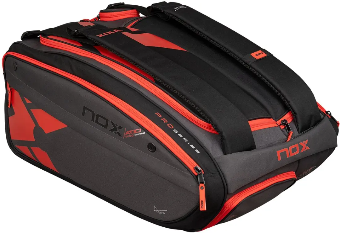 Nox AT10 XXL Padeltas - 90L - Zwart/Rood - afbeelding 2 van 6