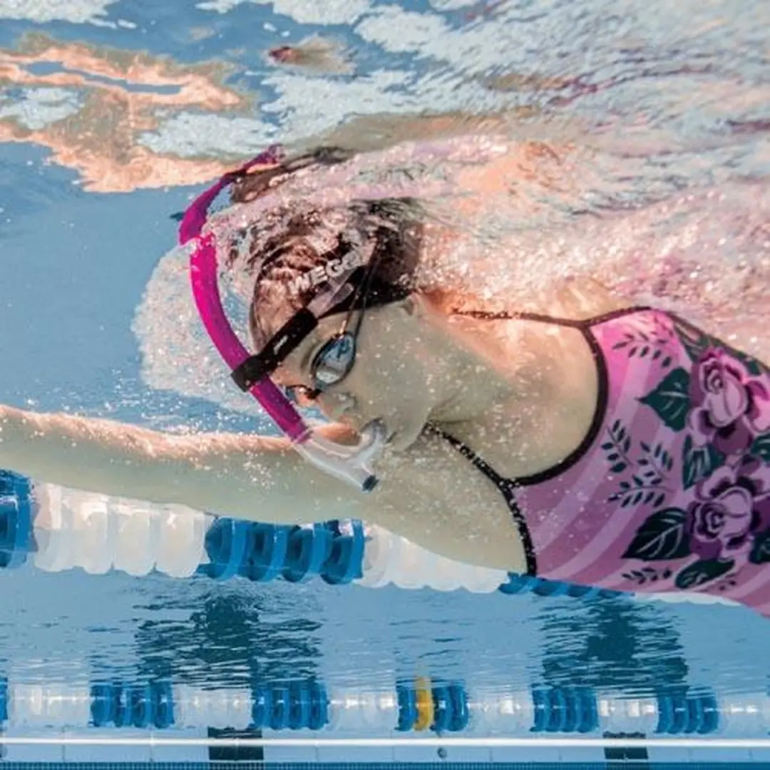 FINIS Swimmer's Snorkel - Roze - afbeelding 2 van 4