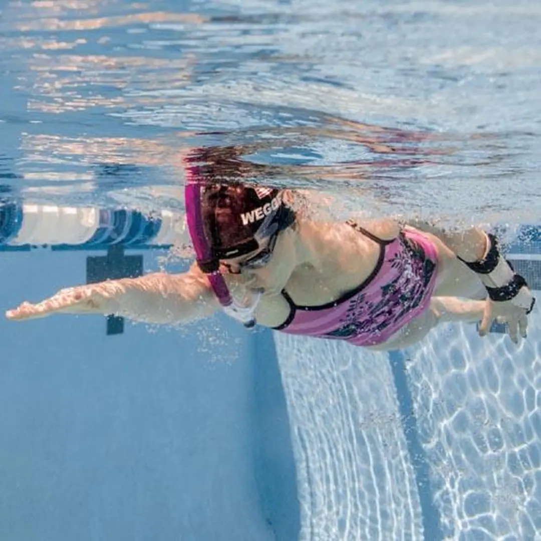FINIS Swimmer's Snorkel - Roze - afbeelding 3 van 4
