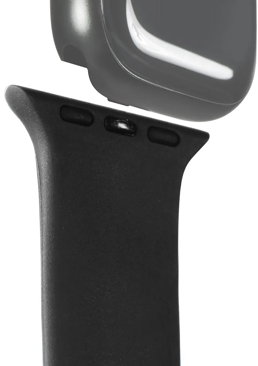 Hama Fantastic Feel Bandje Apple Watch 38/40/41mm - Zwart