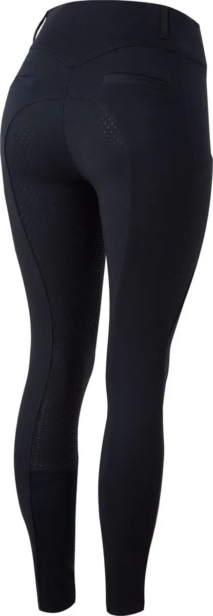 Horze Mira Rijbroek Hoge Taille, fullgrip, Dark Navy, 44