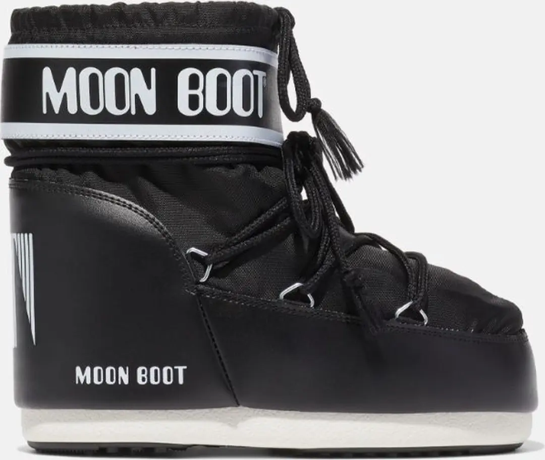 MOON BOOT LAAG ZWART Thermoboots / Snowboots / Sneeuwlaarzen Jongen/Meisje