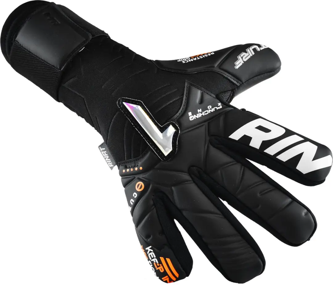 Rinat Kratos Keepershandschoenen - Zwart - 9 - afbeelding 5 van 6