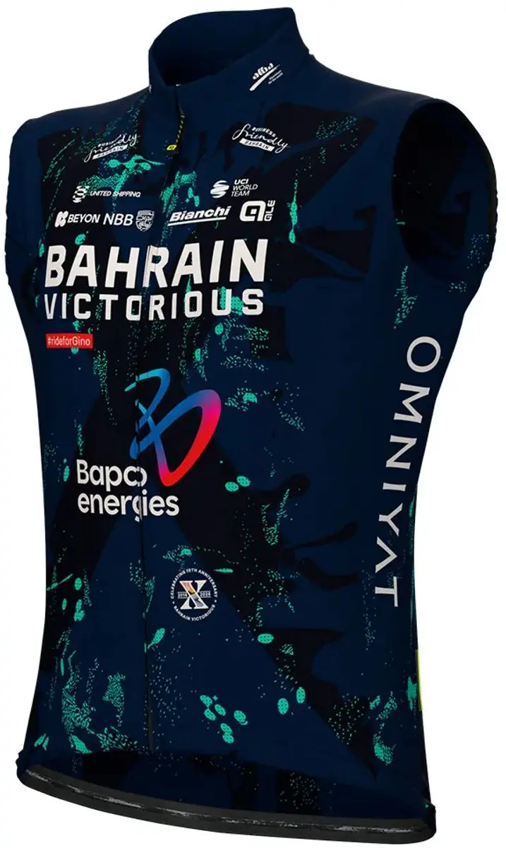 Ale Prime Bahrain Victorious Mouwloos T-shirt Blauw XL Man