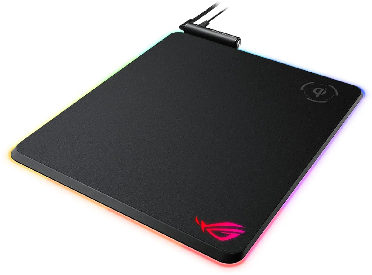 Asus ROG Balteus Gaming muismat Verlicht Zwart, RGB