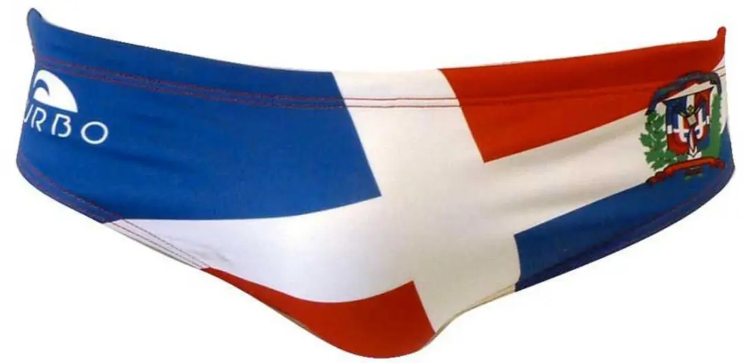 Turbo Republica Dominicana Zwemslip Veelkleurig 3XL Man