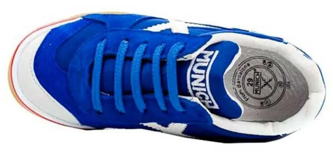 Munich Gresca Zaalschoenen Kinderen - Blauw - EU 33 - afbeelding 5 van 6
