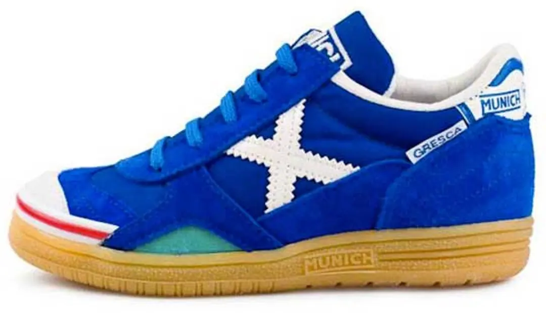 Munich Gresca Zaalschoenen Kinderen - Blauw - EU 33 - afbeelding 3 van 6
