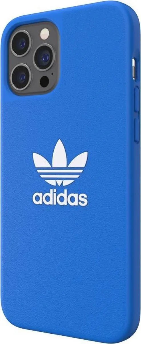 Adidas Moulded Case Basic TPU Hoesje iPhone 12 Pro Max - Blauw