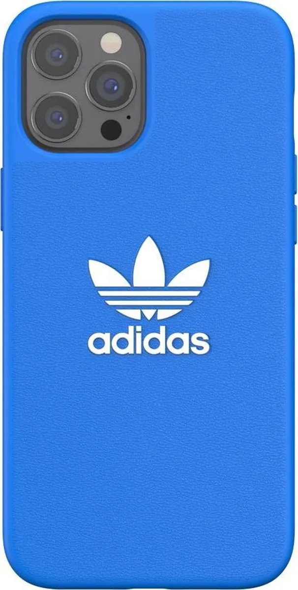 Adidas Moulded Case Basic TPU Hoesje iPhone 12 Pro Max - Blauw