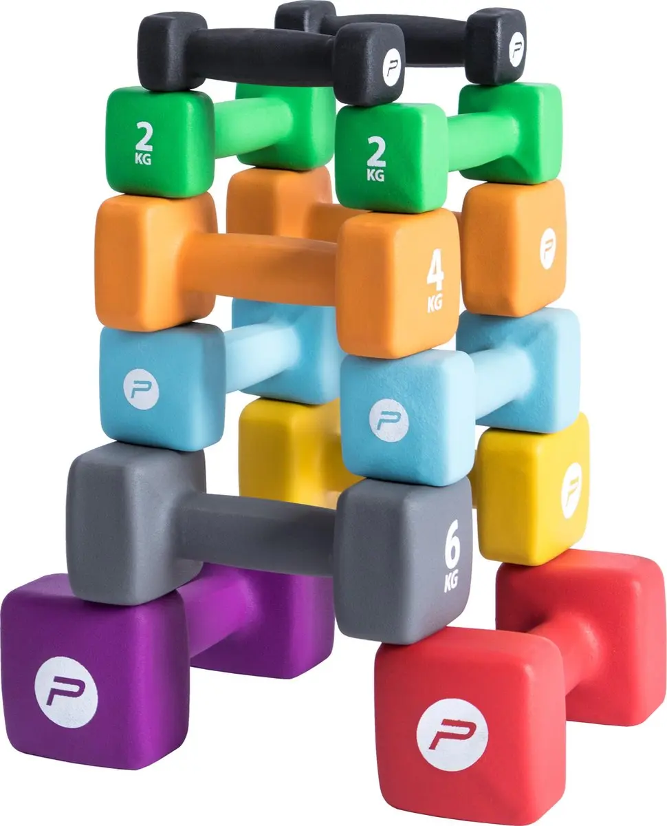 Pure2Improve Neopreen Dumbbell - 6kg - afbeelding 2 van 5